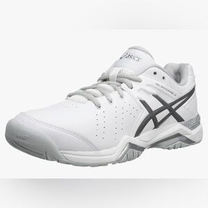 Asics Women's White and Gray TENNIS Shoes